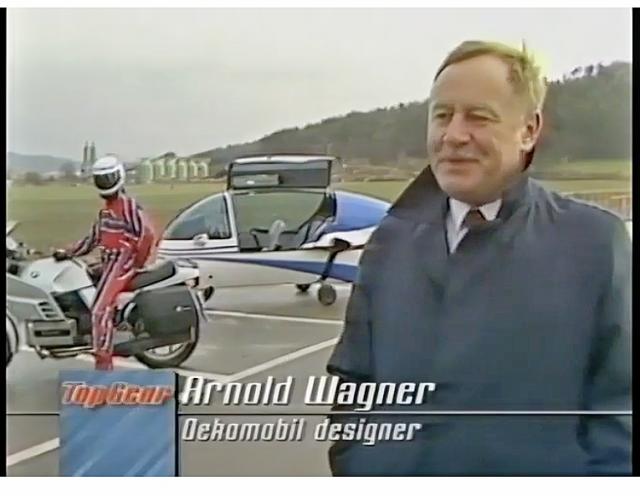 Arnold Wagner + Top Gear Caption, K100RS + Oekomobil 1988